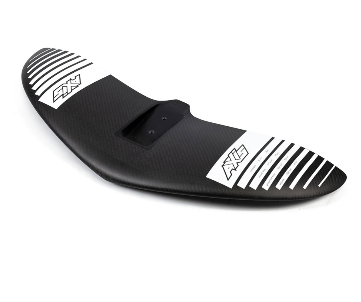 Echel S-Cyfres 660 Asgell flaen carbon gyda gorchudd