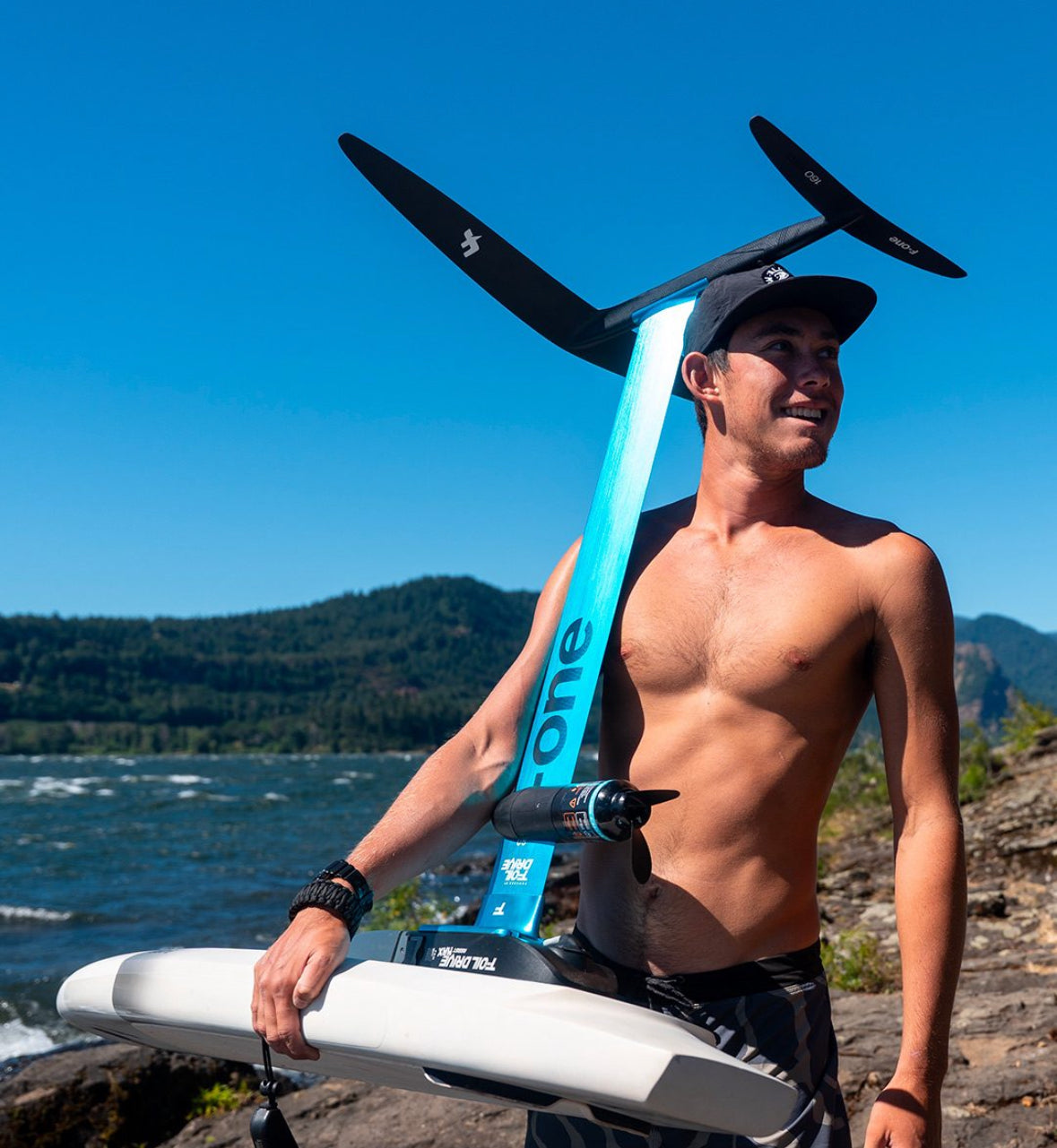 F-one intergrated Foildrive mast 15cm