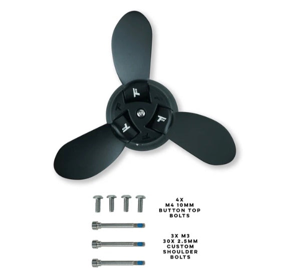 Foil Drive Three blade Propeller Hub set