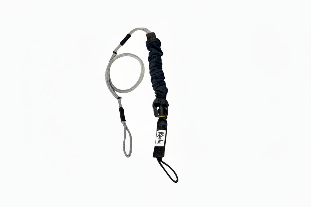 INVIZ Leash + COIL COVER™ designed for PARAWINGING