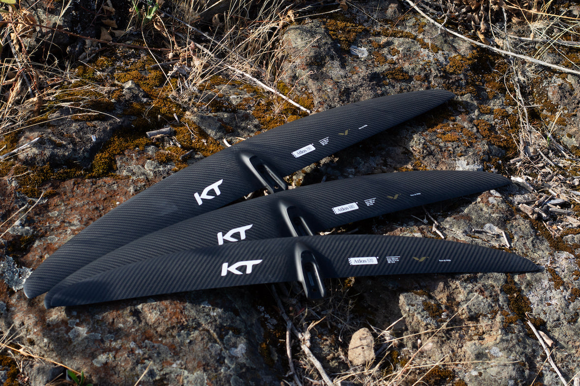 Atlas KT 790 Ffoil Cyfres Mast aloi 77cm