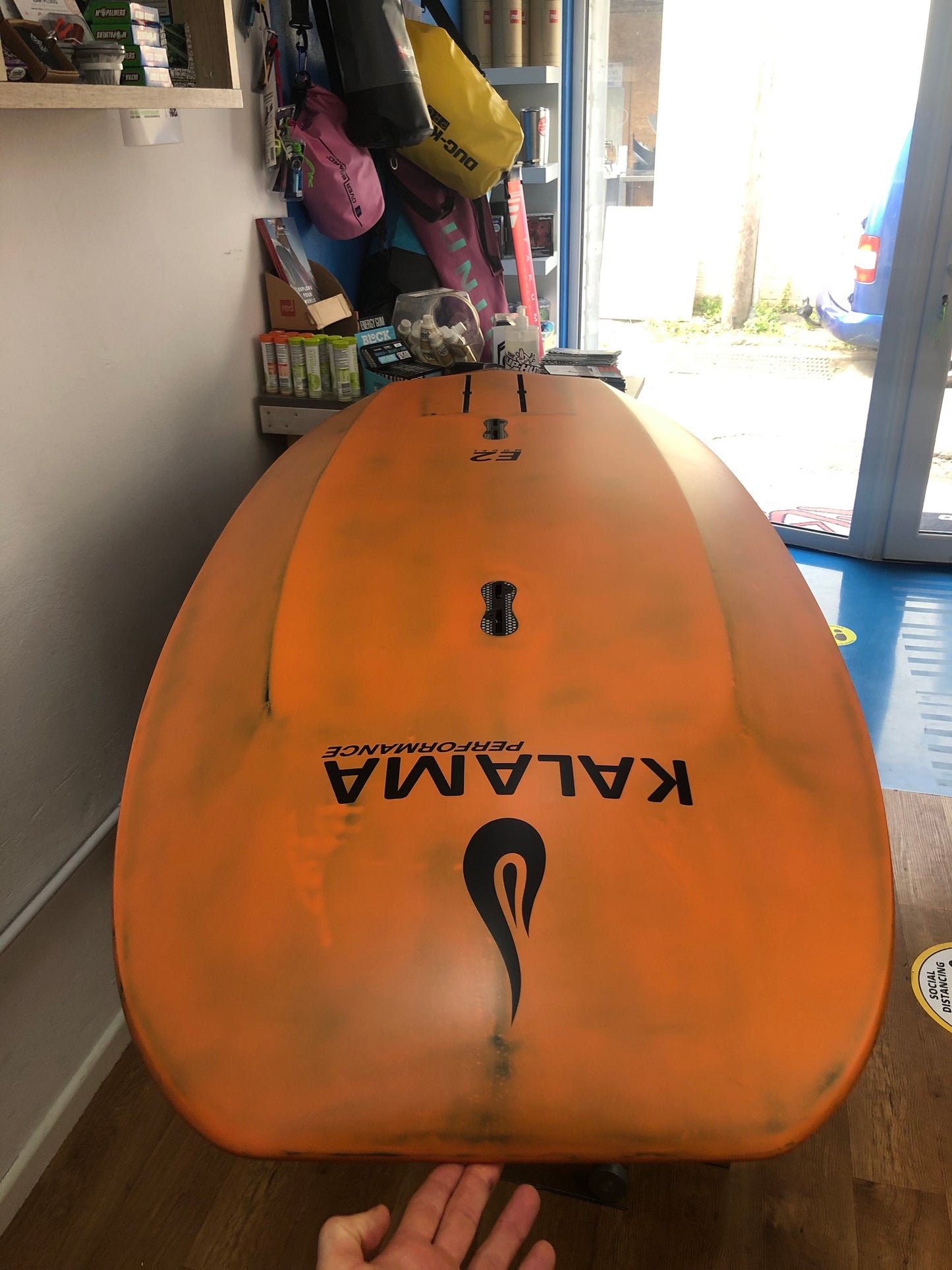 Ffoil SUP Adain Perfformiad Kalama - 5'6 x 27 1/2 - 104 L