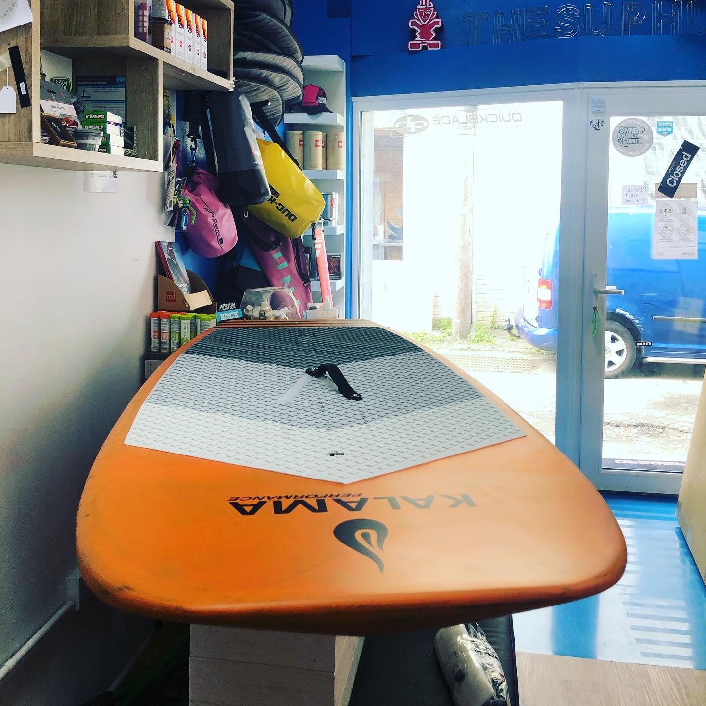 Ffoil SUP Adain Perfformiad Kalama - 5'6 x 27 1/2 - 104 L