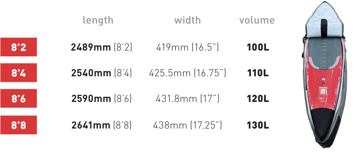 AXIS - Frank Mako Downwind Carbon foilboard
