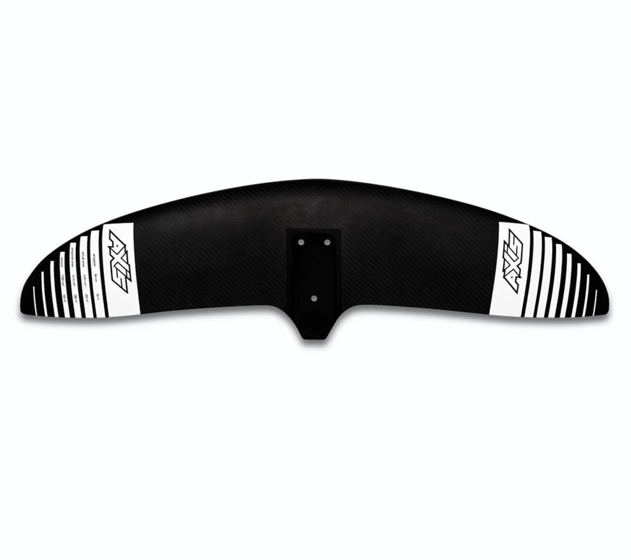 Echel S-Cyfres 860 Asgell flaen carbon gyda gorchudd