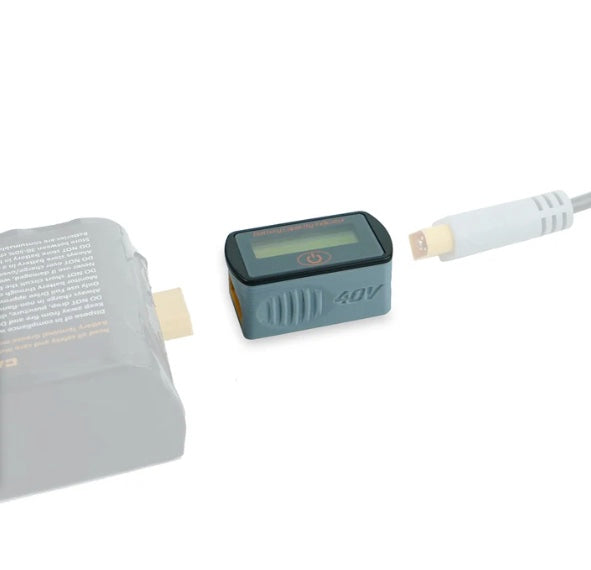 Foildrive 40v inline battery checker