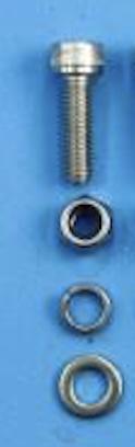 Motor Bracket Screws Large & Washers & Nuts X 12