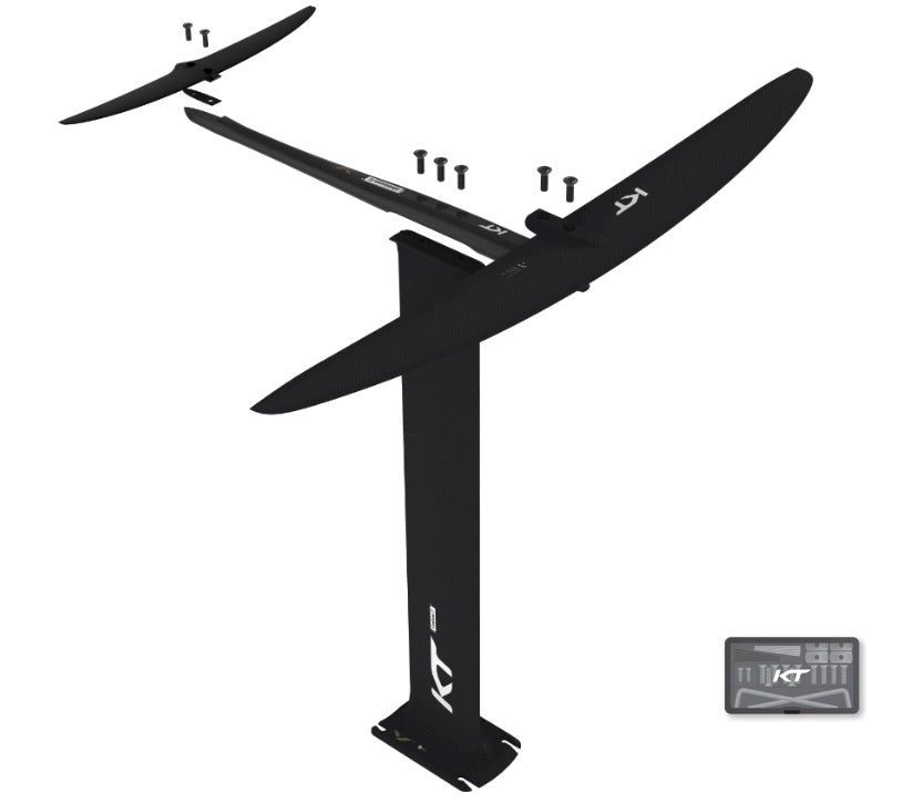 Ffoil Cyfres Atlas KT 960 77cm Mast aloi
