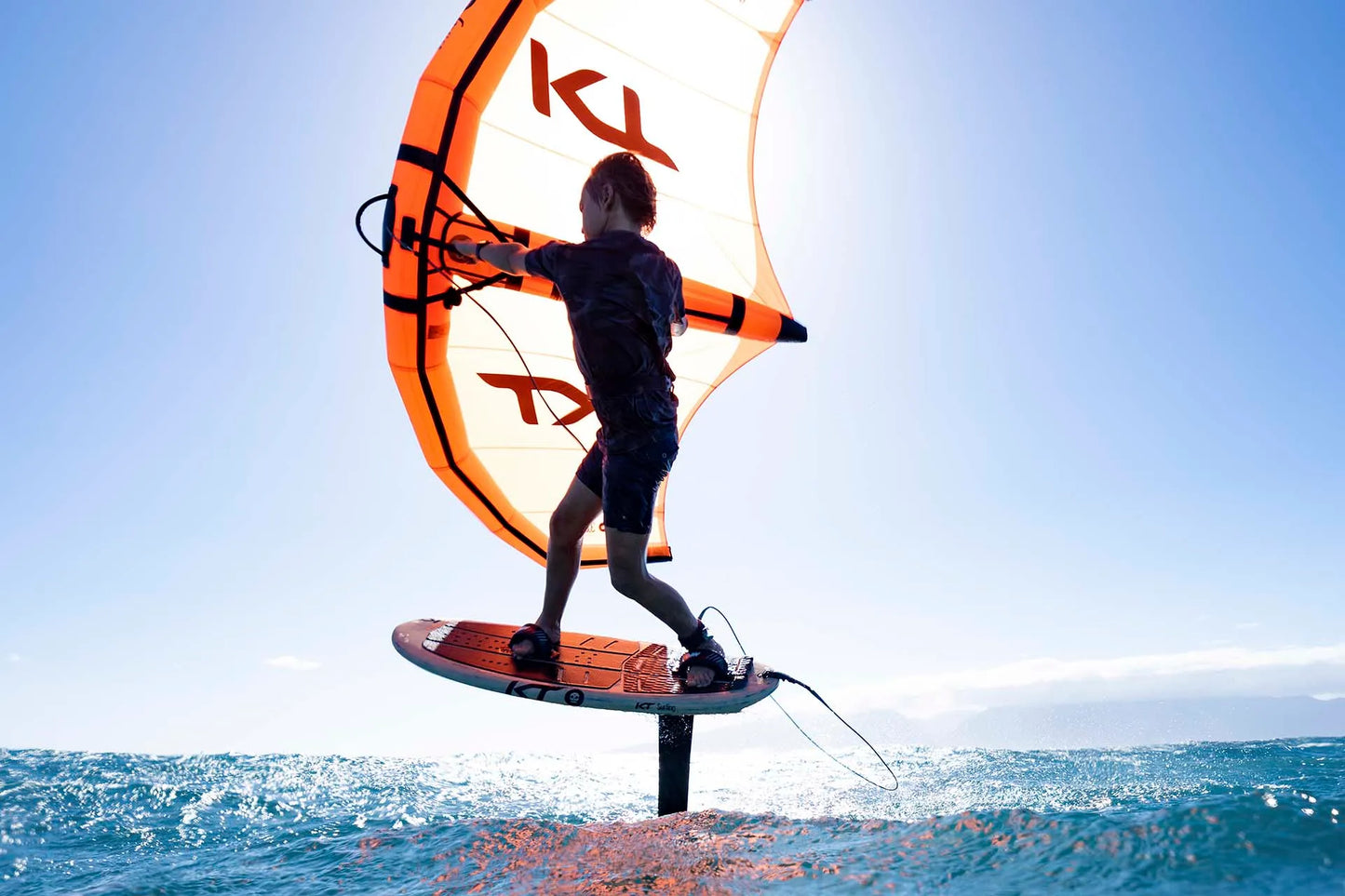 KT Drifter W 4'4 Bwrdd ffoil tueddol / DEffro 28L