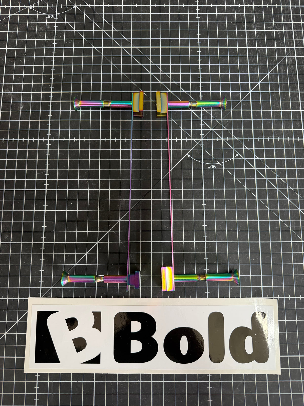 Titanium Sliding Split-Bolt Kit for Foil Drive