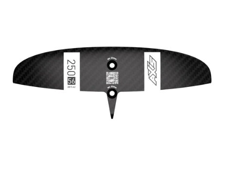 Adain Gefn Carbon Flaengar Echel 250mm