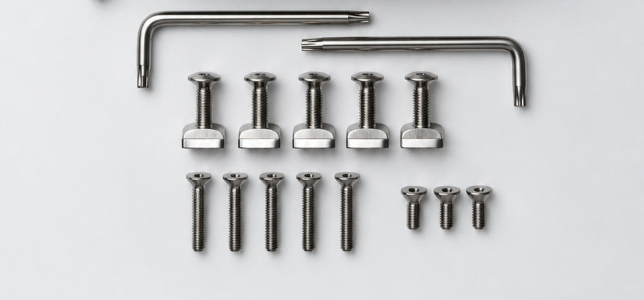Code Foil Titanium Bolt Set