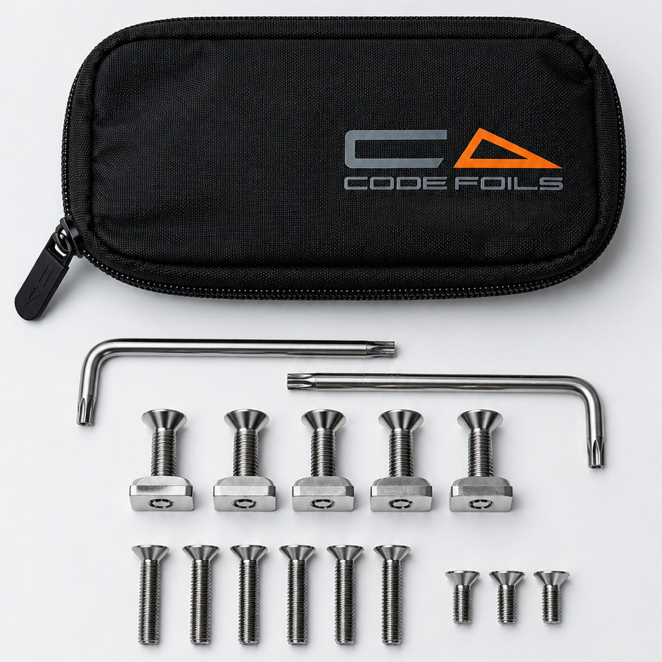 Code Foil Titanium Bolt Set