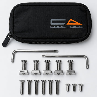 Code Foil Titanium Bolt Set