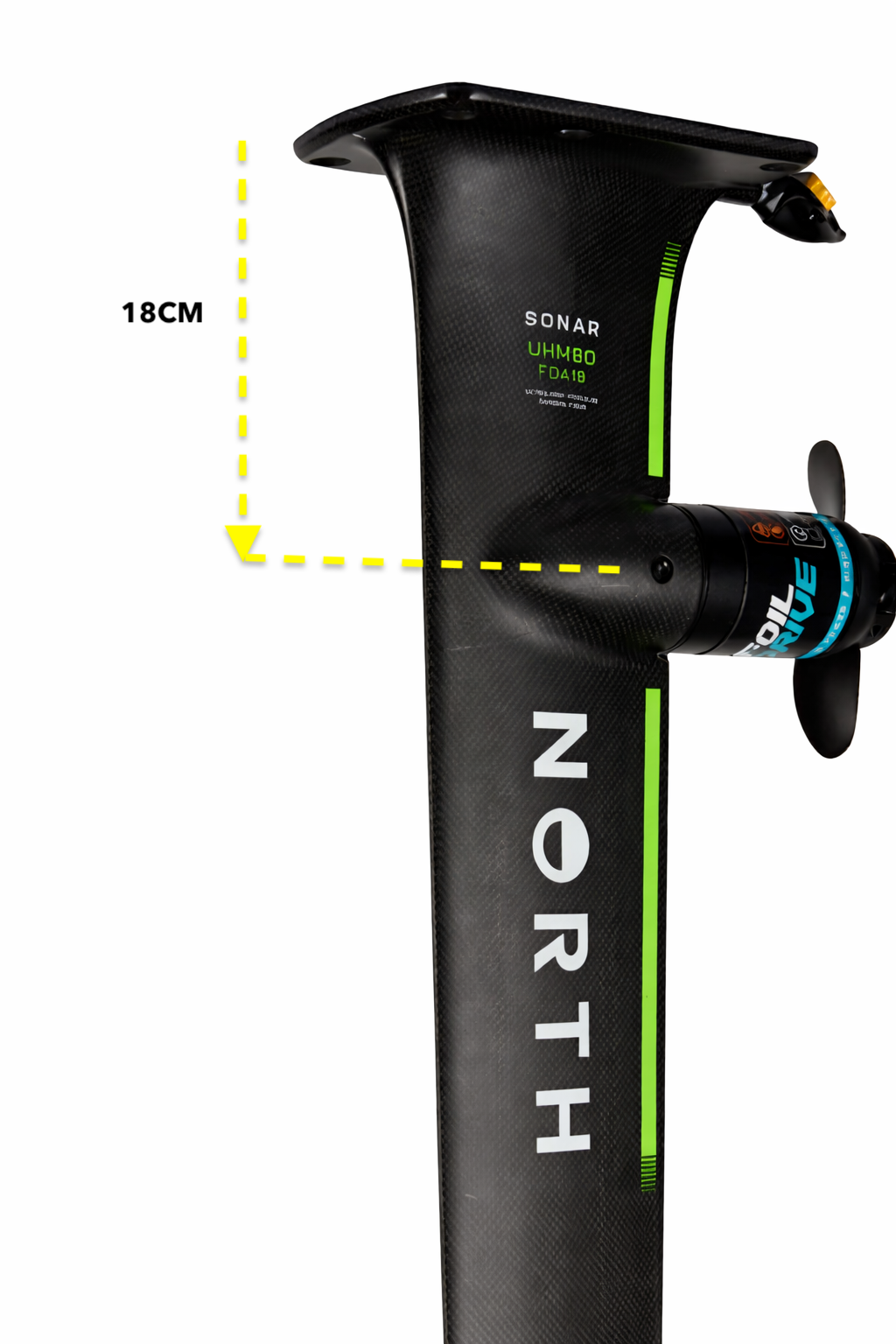 Foil Drive Fusion | NORTH UHM80 Integrated Mast Bundle