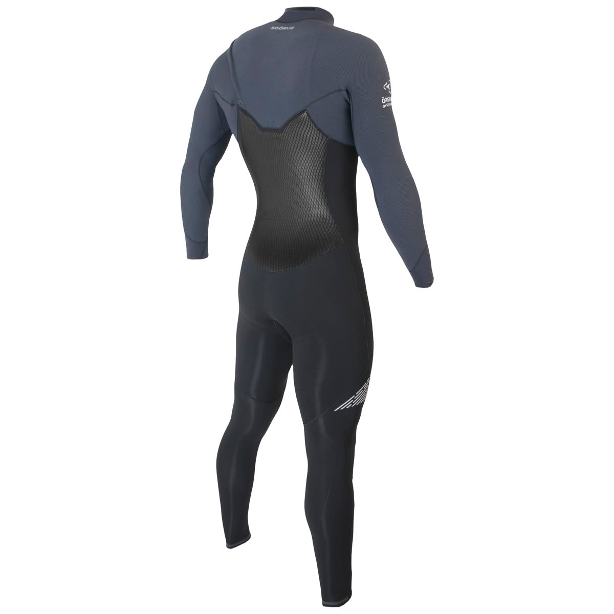 Sooruz GURU PRO 4/3mm Men's Fullsuit Chest Zip - Black — E25Mw Combinaison Surf