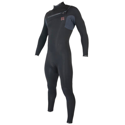 Sooruz Fullsuit Men 4/3 CZ FIGHTER - ORGANIC OYSTERPRENE Men - Black — E25 Combinaison Surf