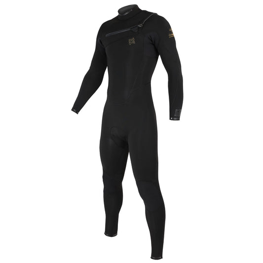 Sooruz FIGHTER 4/3mm Men's Fullsuit Chest Zip - Black