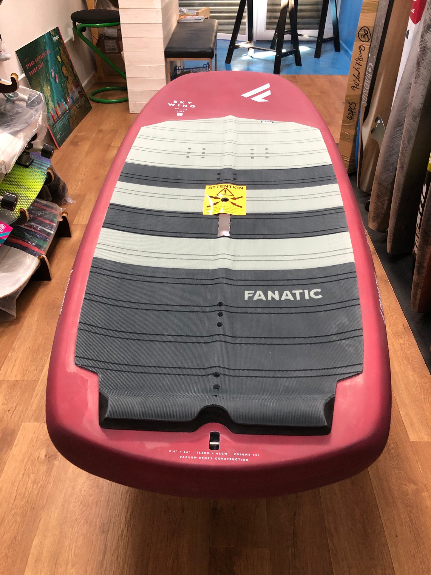 Fanatic 2021 5'0 WING Board -75 Litre - shop shown