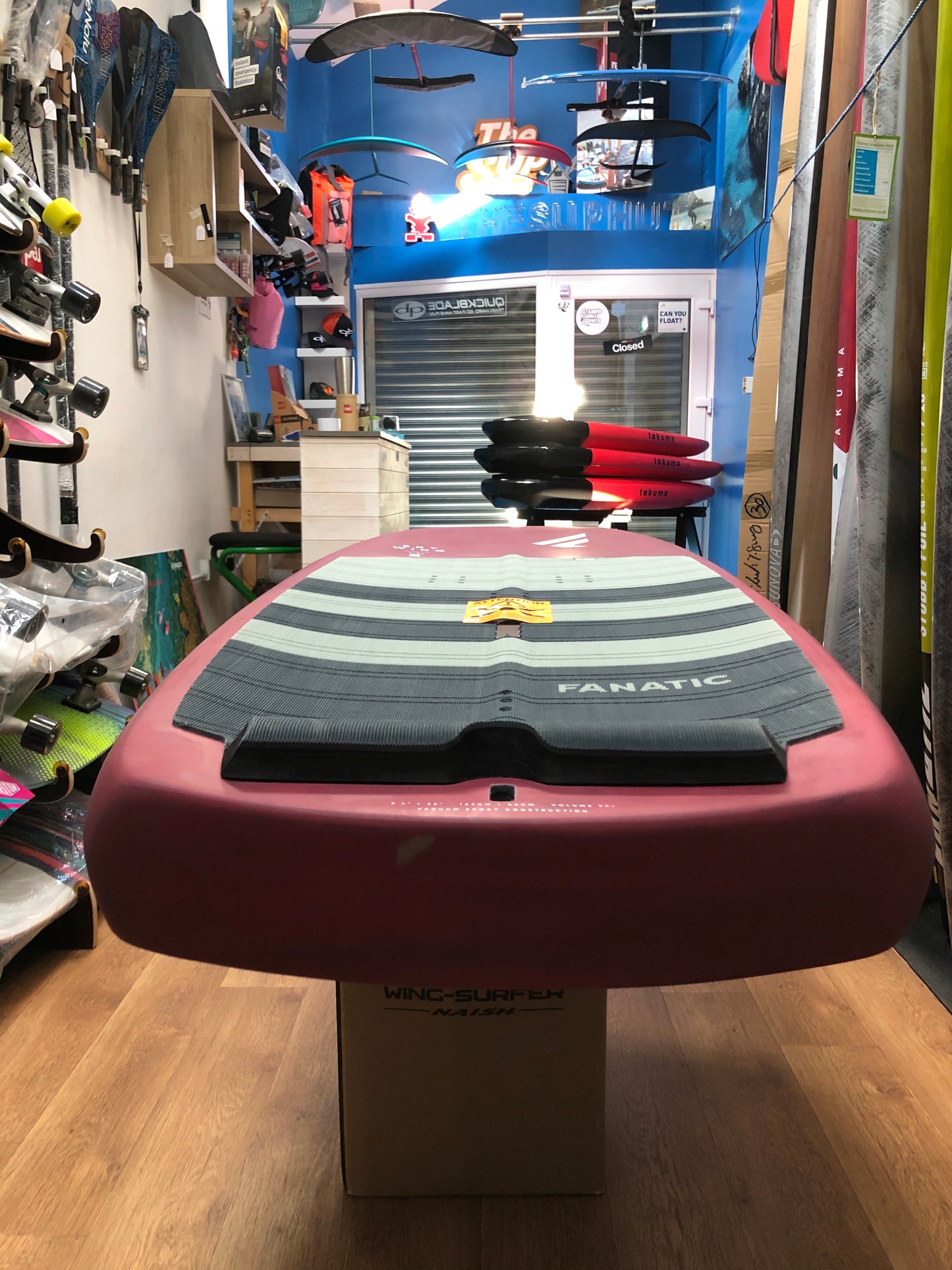 Fanatic 2021 5'0 WING Board -75 Litre - shop shown