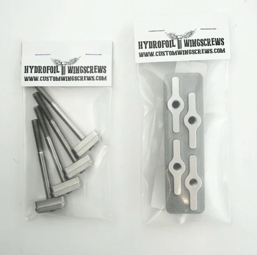 Hydrofoil wingscrew wingnut Set