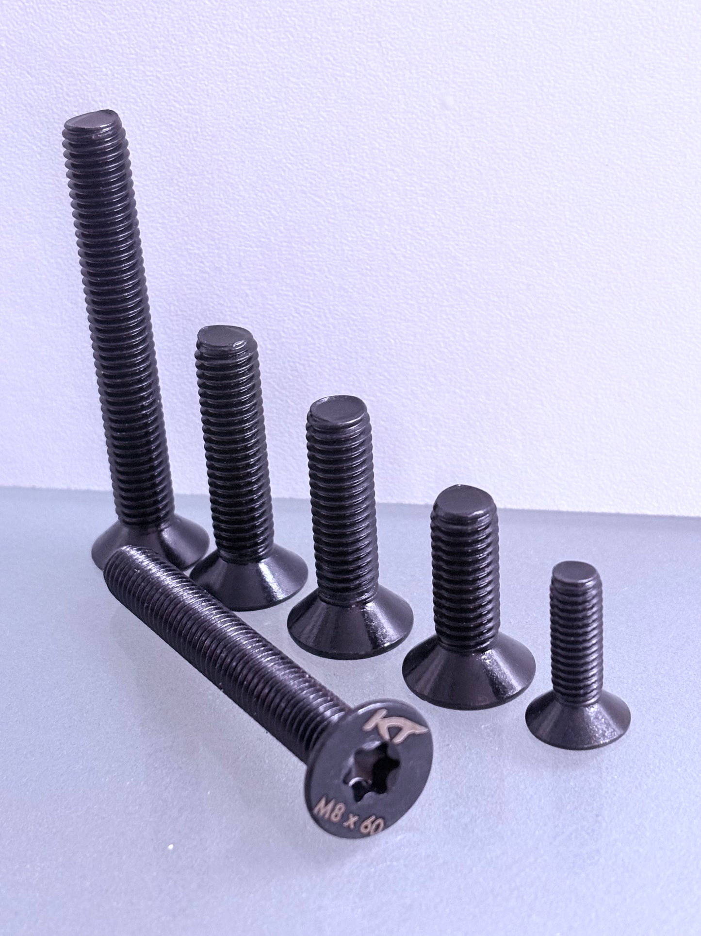 KT Foiling Black Torx bolts