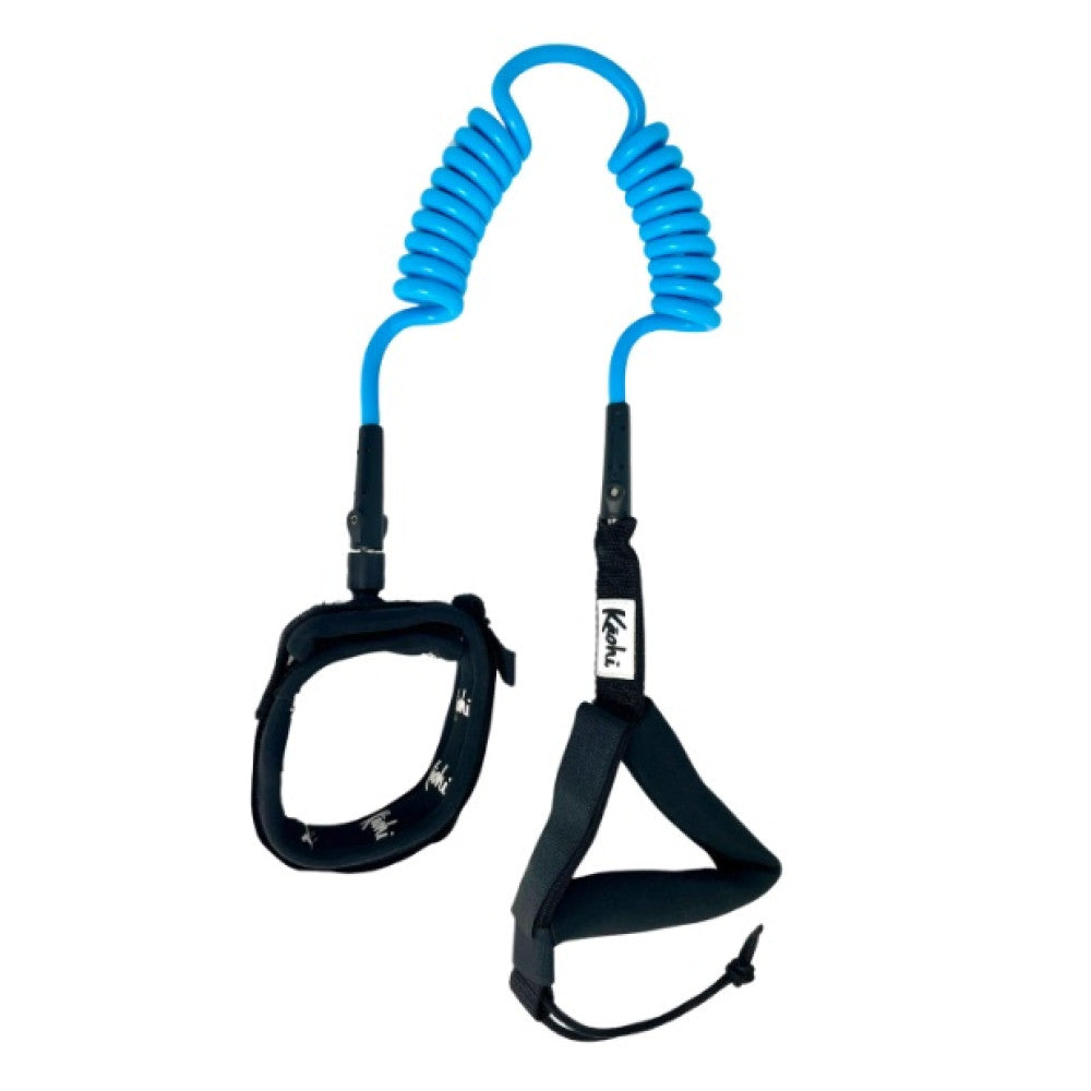 Kāohi Grip Leash™ - 6ft - Double Coil 8 mm calf
