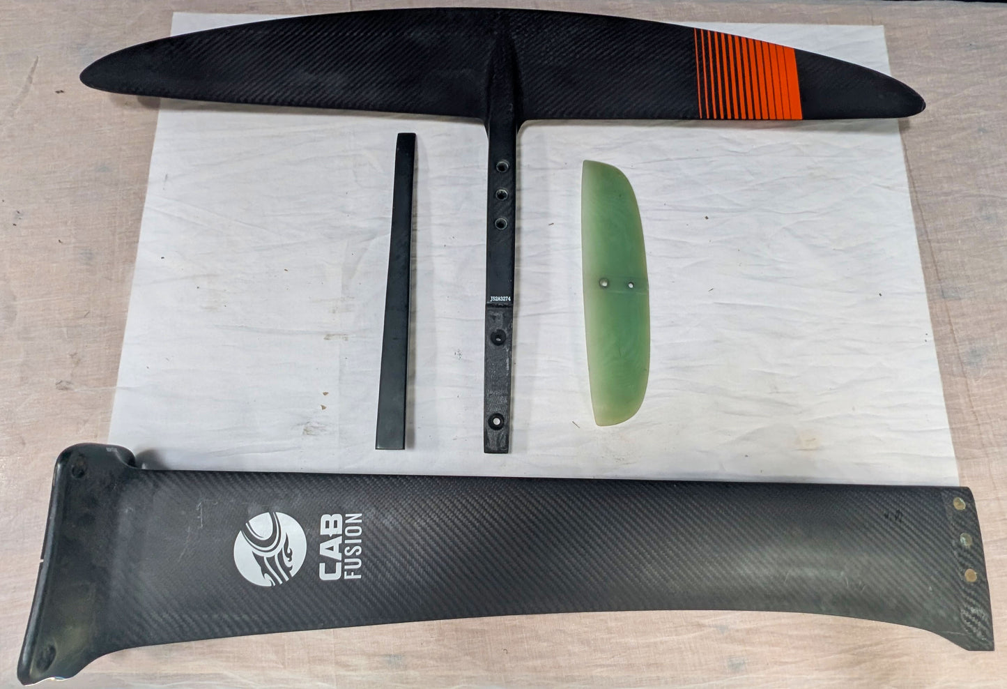 Complete Hydrofoil: CAB Fusion H1000 Carbon