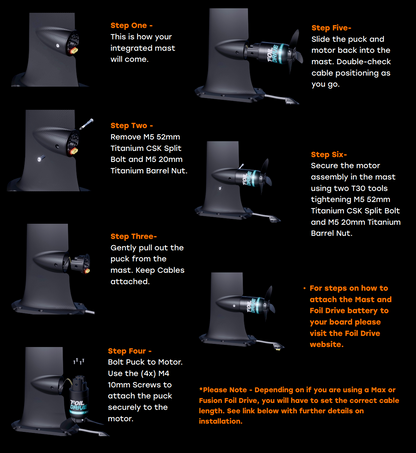 Code Foils x Foil Drive Integrated Mast