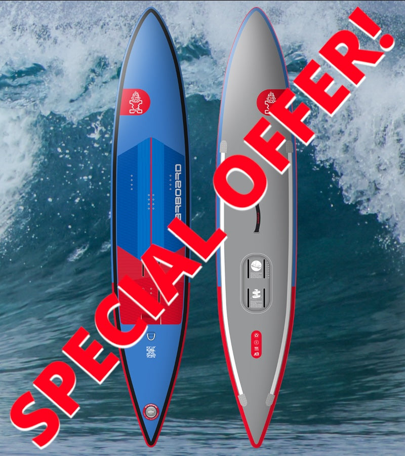 Starboard INFLATABLE FOILBOARD 8'2" x 18" x 4.75"ACE AIR FOIL CARBON