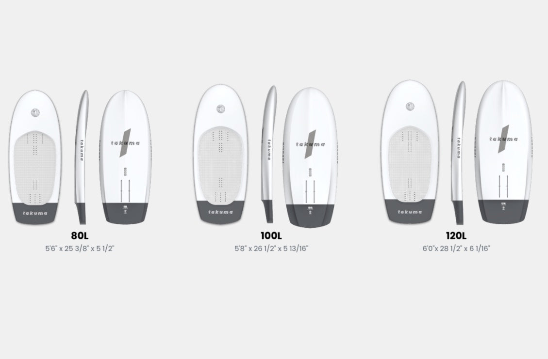 Takuma BK 80L 5'6 foil board