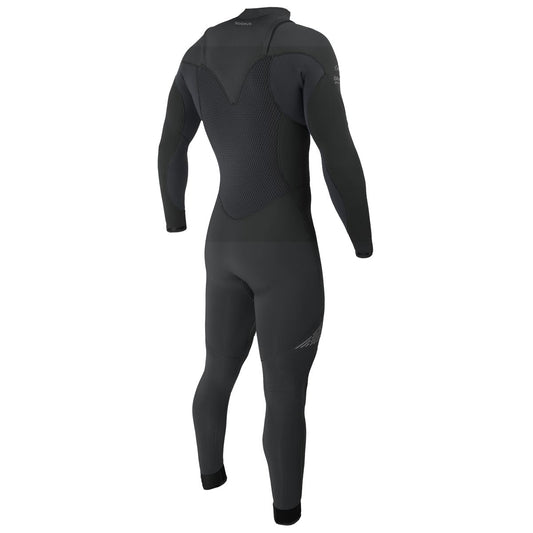 Sooruz GURU WIND 5/4 Men's Fullsuit Front Zip - Black