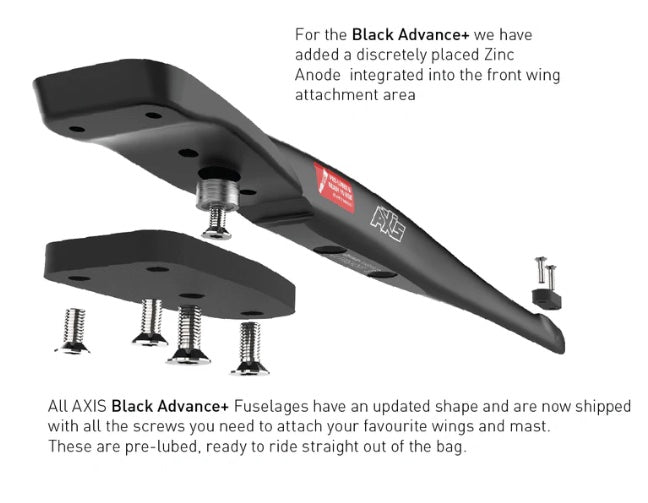 Axis Black Fuselage Black Advance+