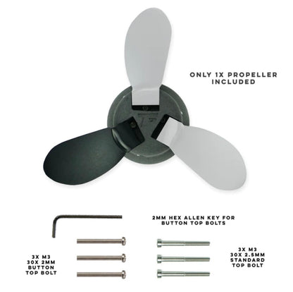 Three Blade Propeller Hub Upgrade