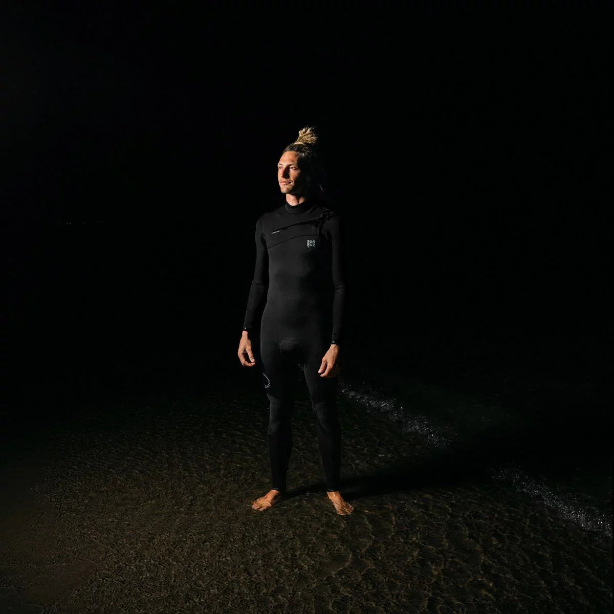 Sooruz GURU PRO 4/3mm Men's Fullsuit Chest Zip - Black