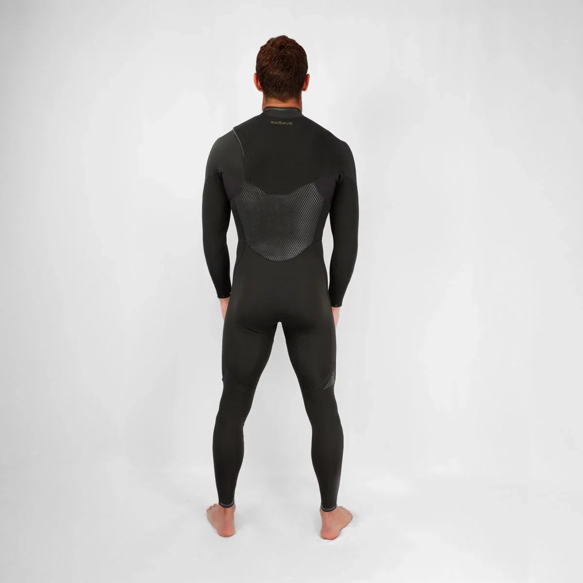 Sooruz FIGHTER 4/3mm Men's Fullsuit Chest Zip - Black