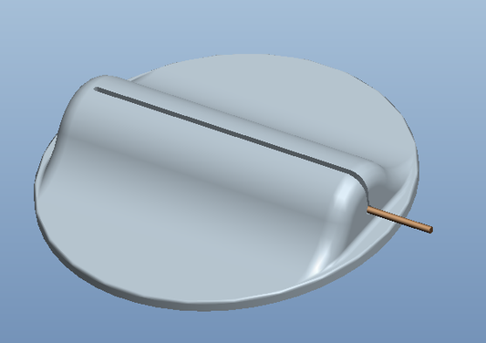 Antenna-holder-button