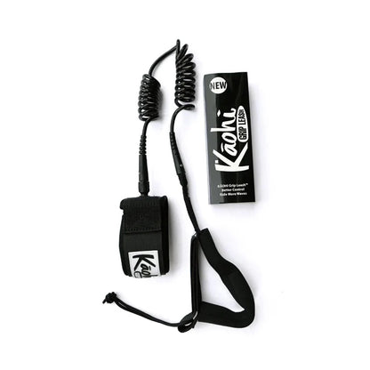 Leash Bwrdd Kaohi - Coil Dwbl 5.5 mm