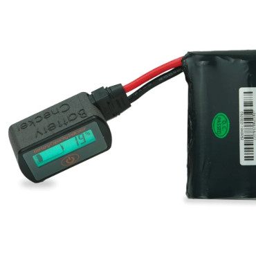 Foil drive battery checker - Max 40v 